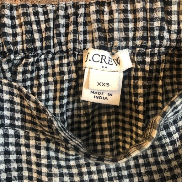 J Crew Gingham Top - Picture 2 of 2